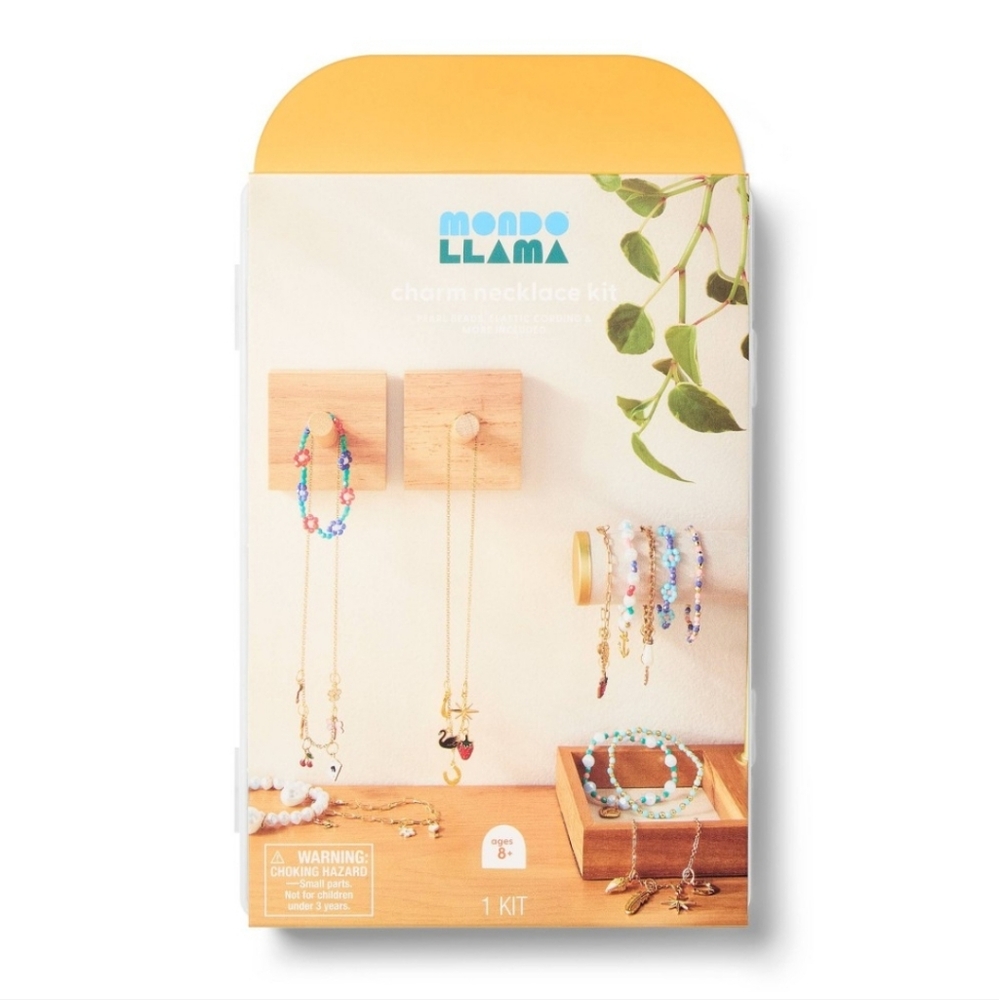 Monda Llama Charm Necklace Crafting Kit
